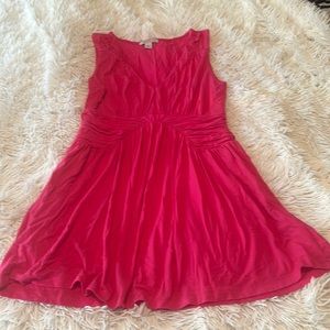 Boston Proper Dress (Bright Pink)